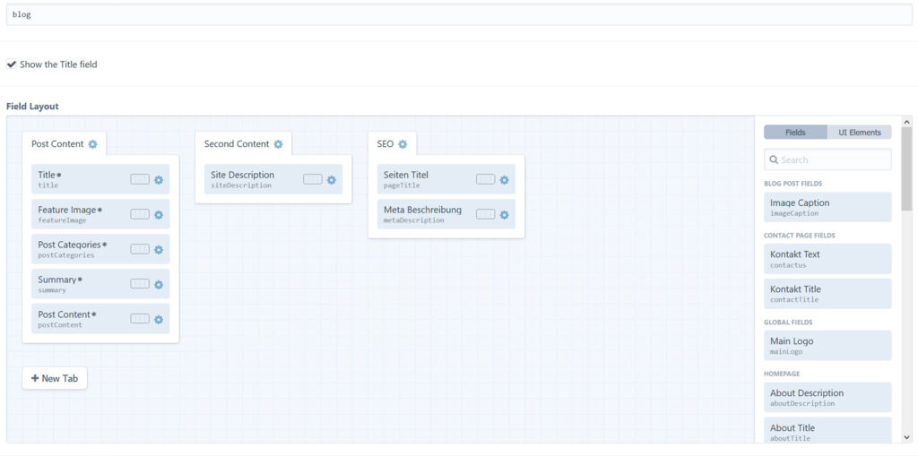 Craft CMS create content 2